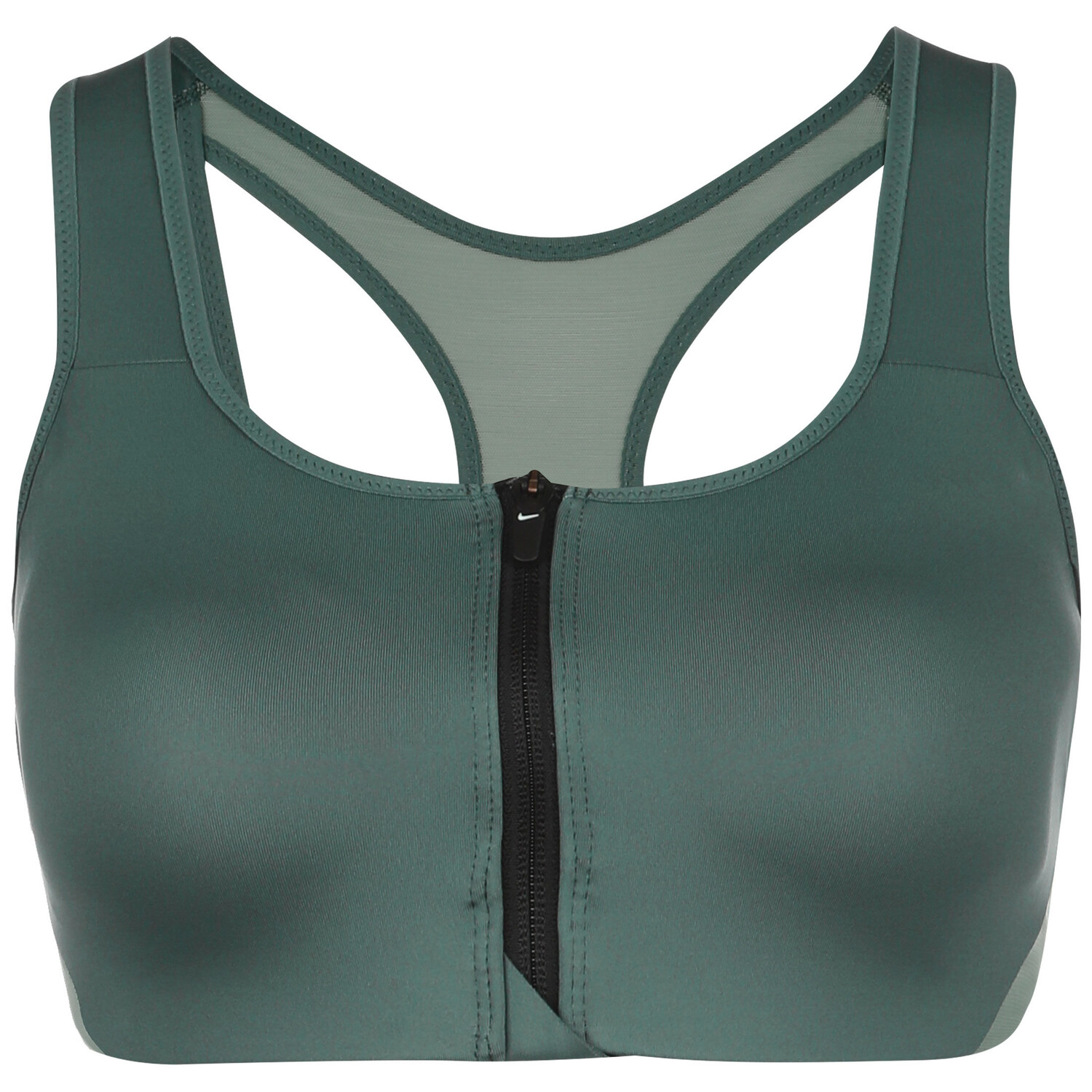 

Бюстгальтер Nike Sport BH Zip Shape, цвет grün/dunkelgrau