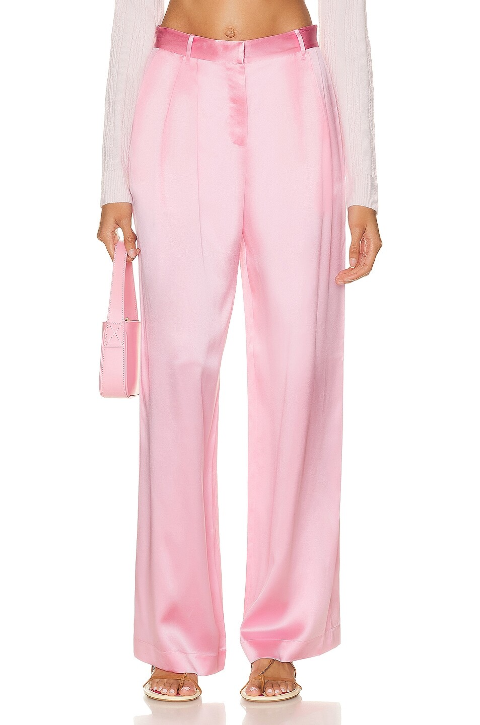 

Брюки Loveshackfancy Emberlynn, цвет Sweet Pink