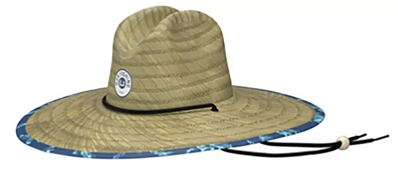 HUK Мужская соломенная шляпа Palm Wash
