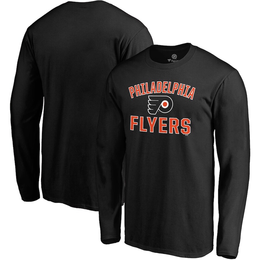 

Футболка с длинным рукавом Fanatics Branded Philadelphia Flyers, черный
