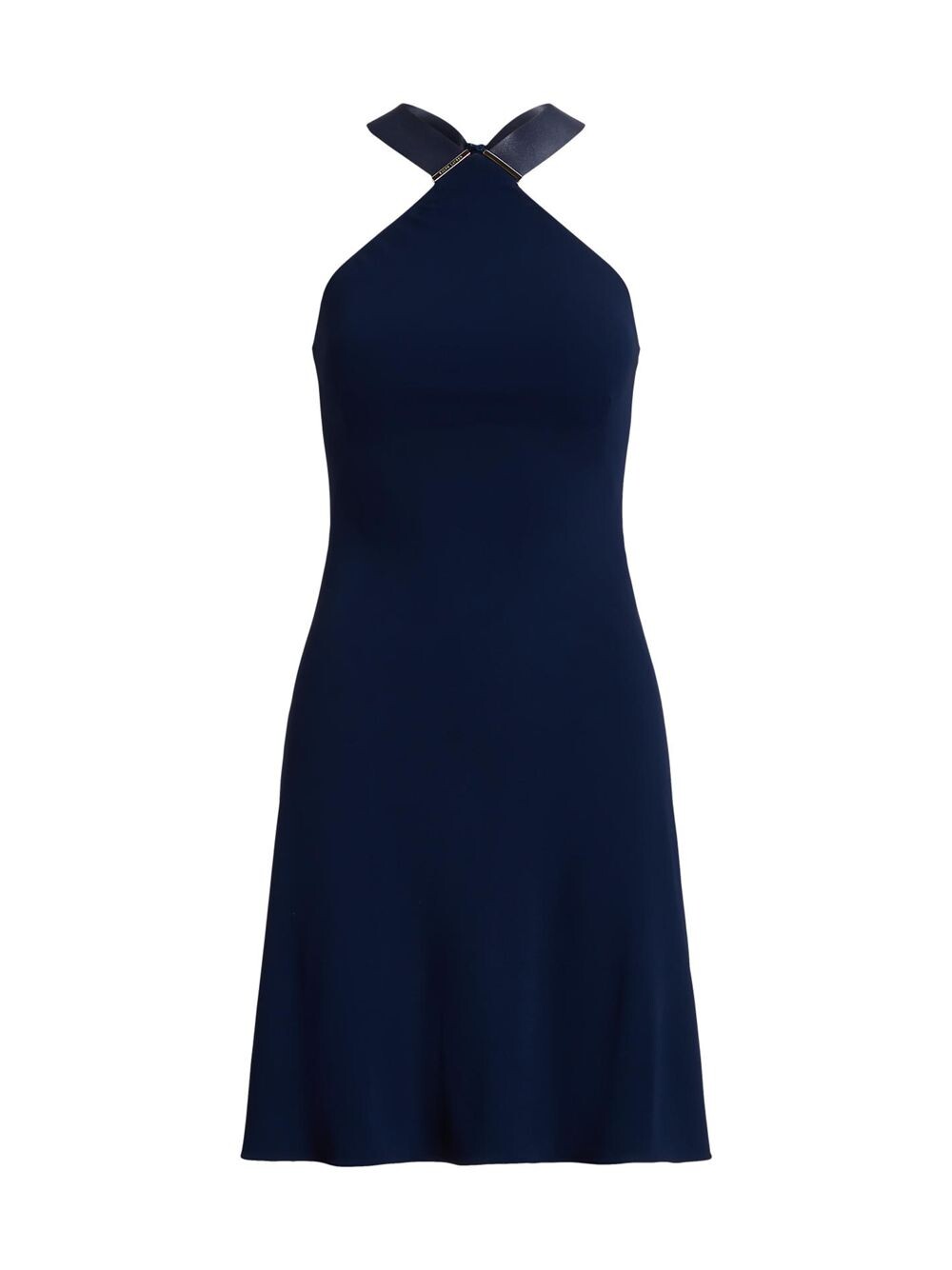 

Мини-платье Jinett с лямкой на шее Ralph Lauren Collection, нави