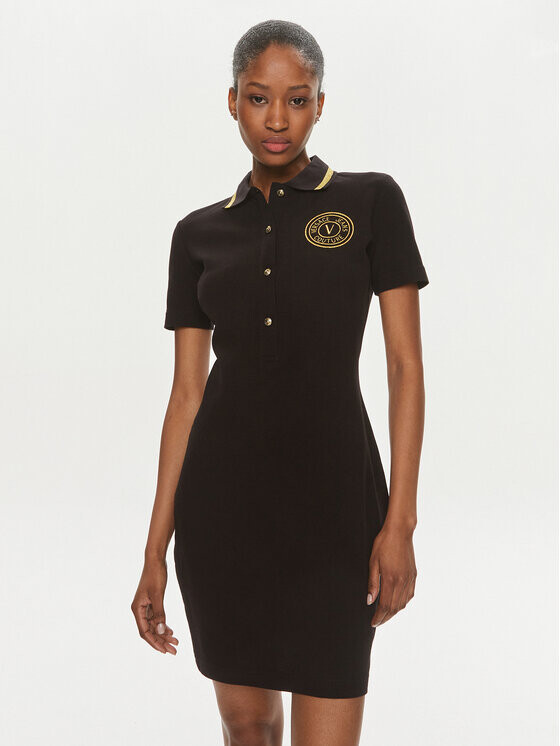 

Платье на каждый день, стандартного кроя Versace Jeans Couture, черный