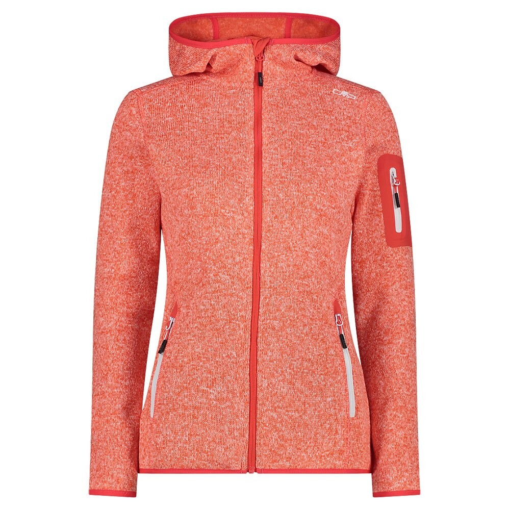

Куртка CMP 3H19826 Hooded Fleece, оранжевый