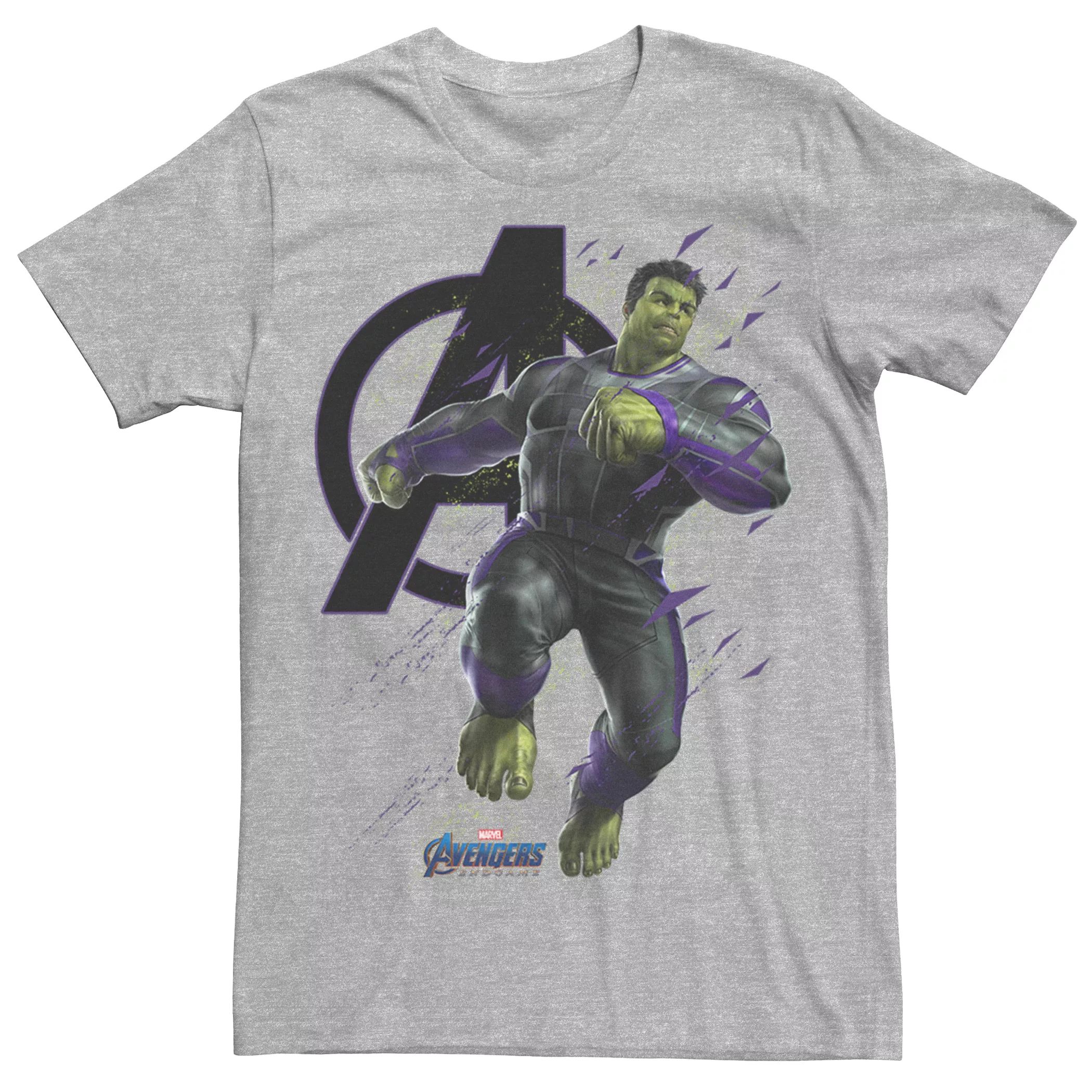 Мужская футболка Marvel Avengers Endgame Hulk Space Particles Licensed Character мужская футболка marvel avengers endgame circle hulk licensed character
