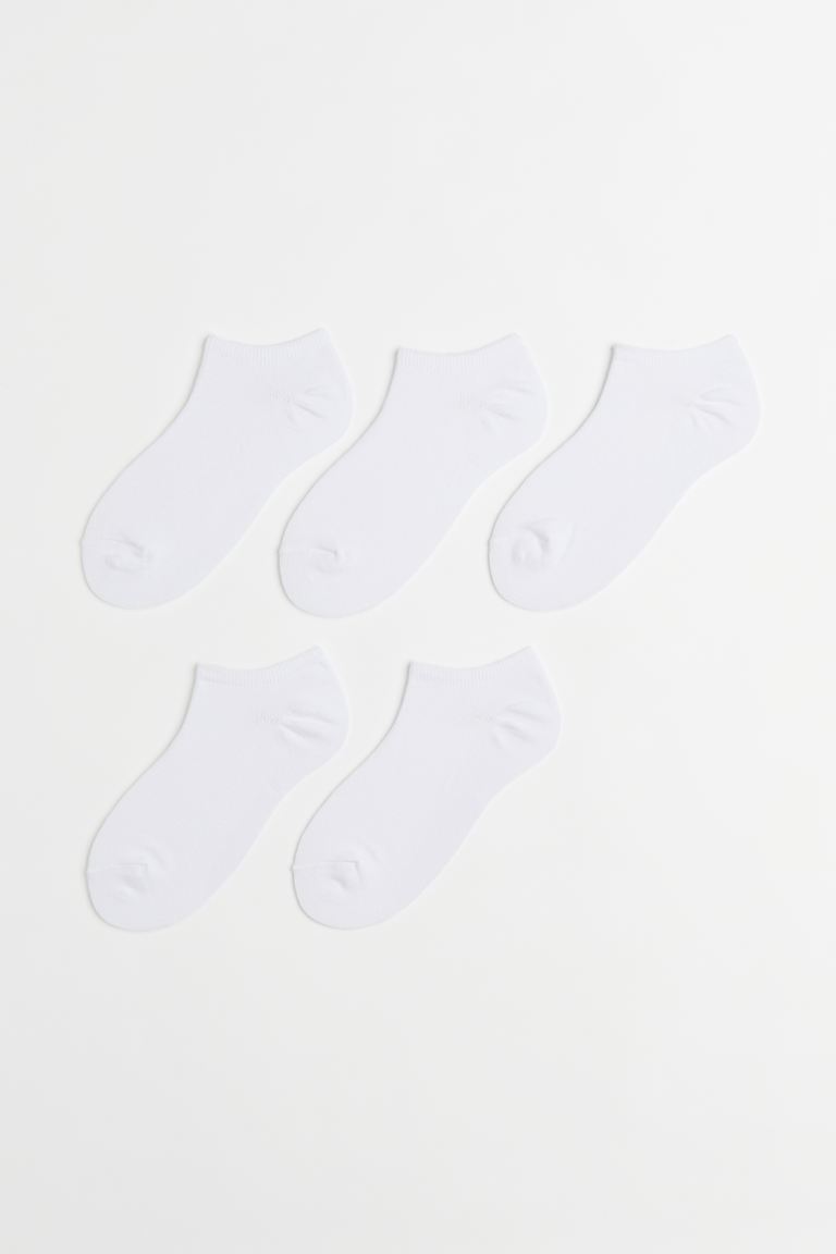 5 пар коротких носков H&M