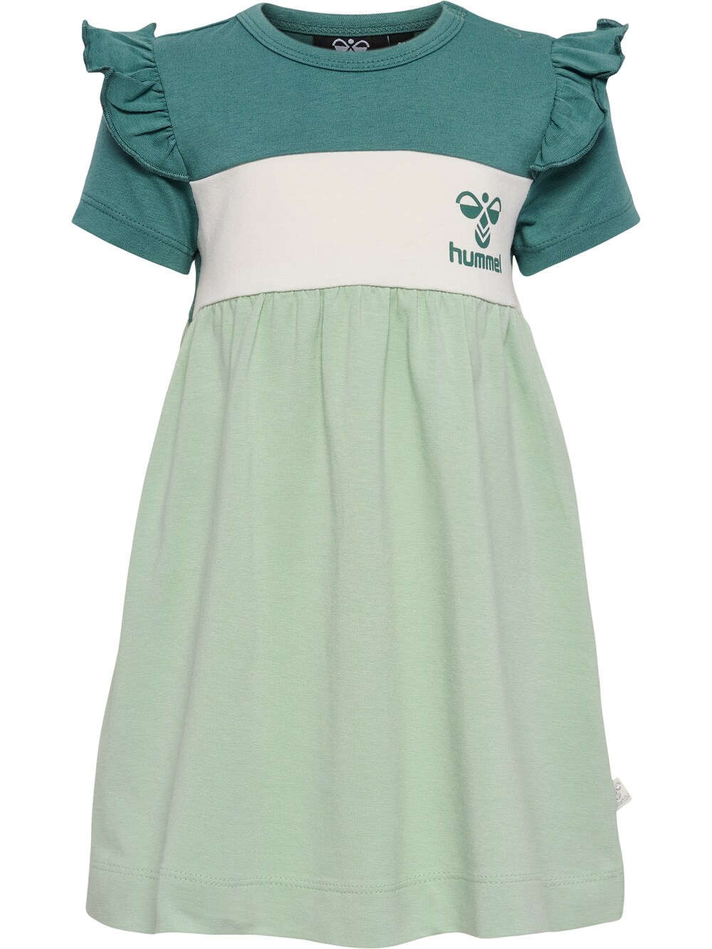 Платье Hummel Talya, пастельно-зеленый/темно-зеленый