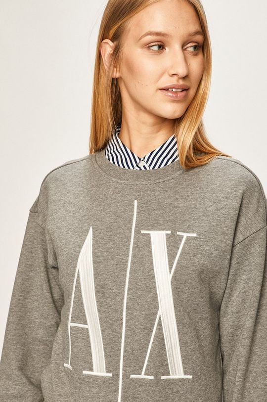 

Фуфайка Armani Exchange, серый