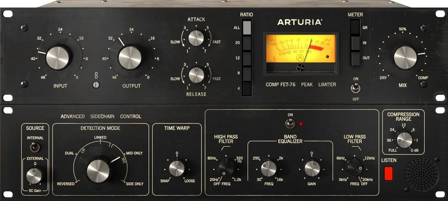

Программное обеспечение для компрессора Arturia Comp FET-76