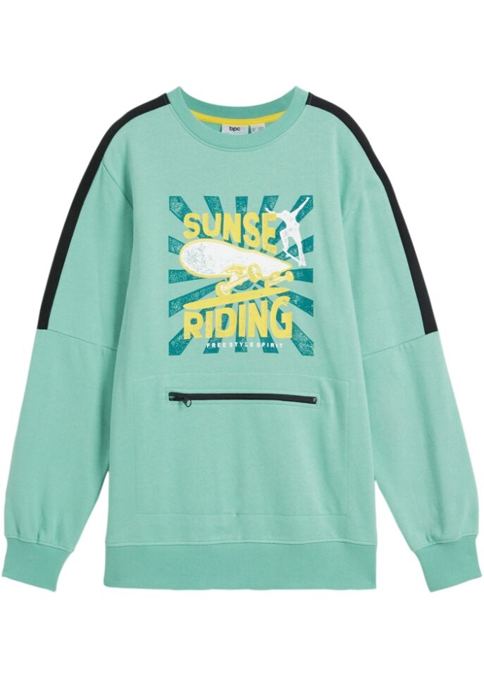 

Толстовка для мальчиков Bpc Bonprix Collection, зеленый
