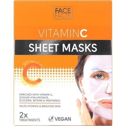 

Тканевая маска с витамином С, Face Facts