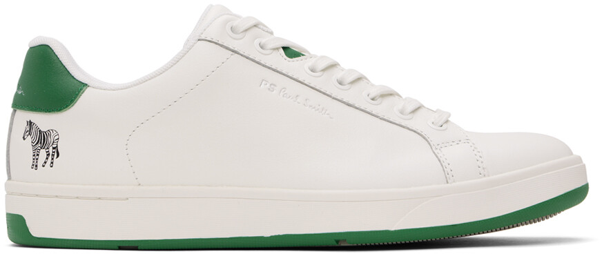 

Бело-зеленые кроссовки Albany Ps By Paul Smith
