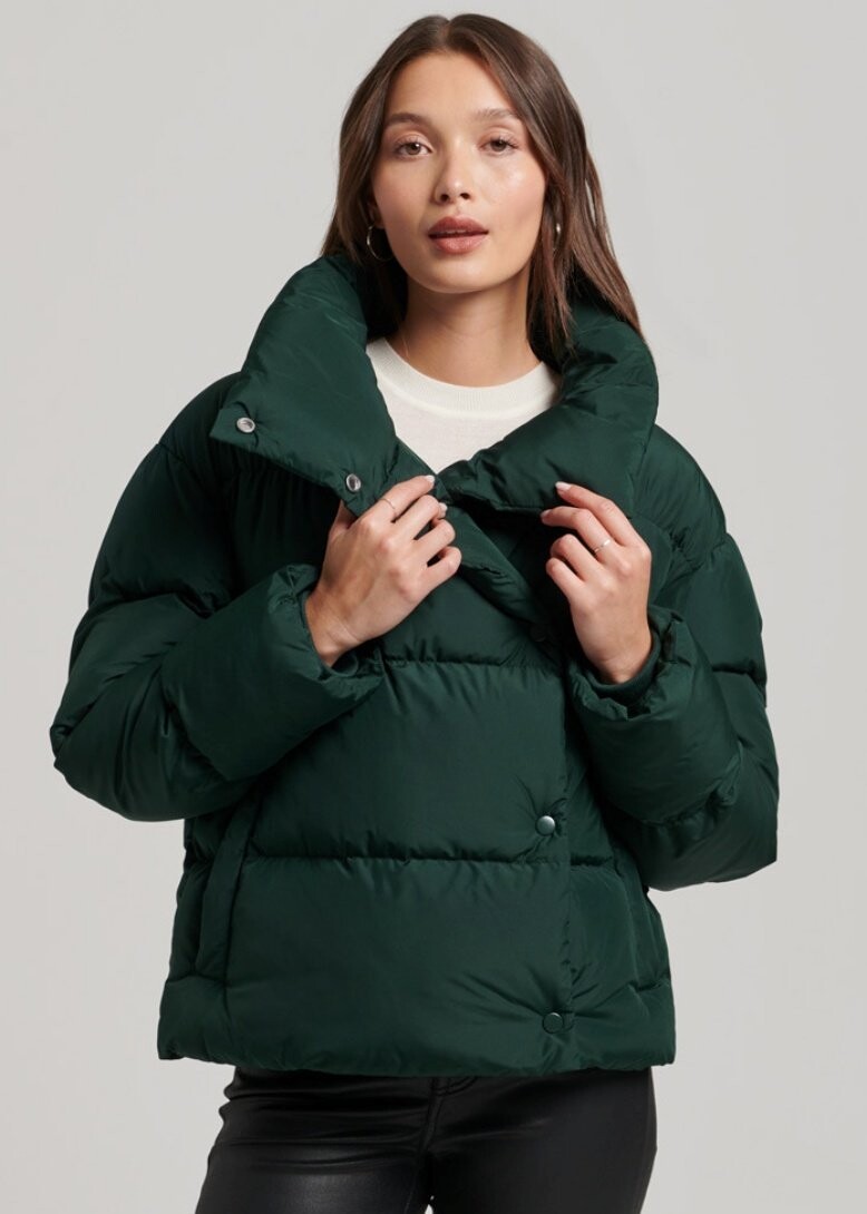 

Куртка зимняя Superdry, зеленый