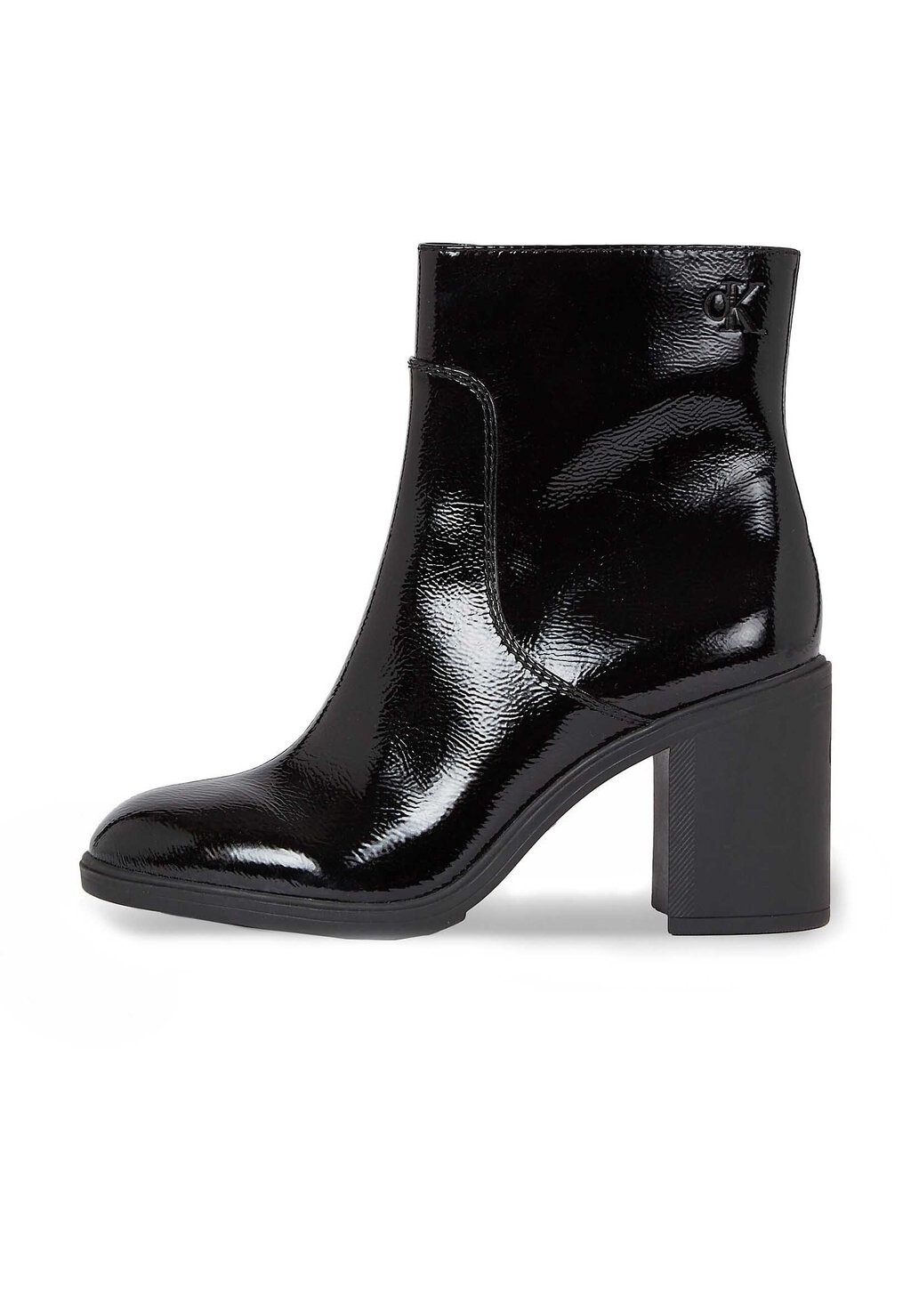 

Ботильоны Calvin Klein Jeans БОТИНКИ НА СРЕДНЕМ BLOCK HEEL NAPLAK WN, цвет triple black