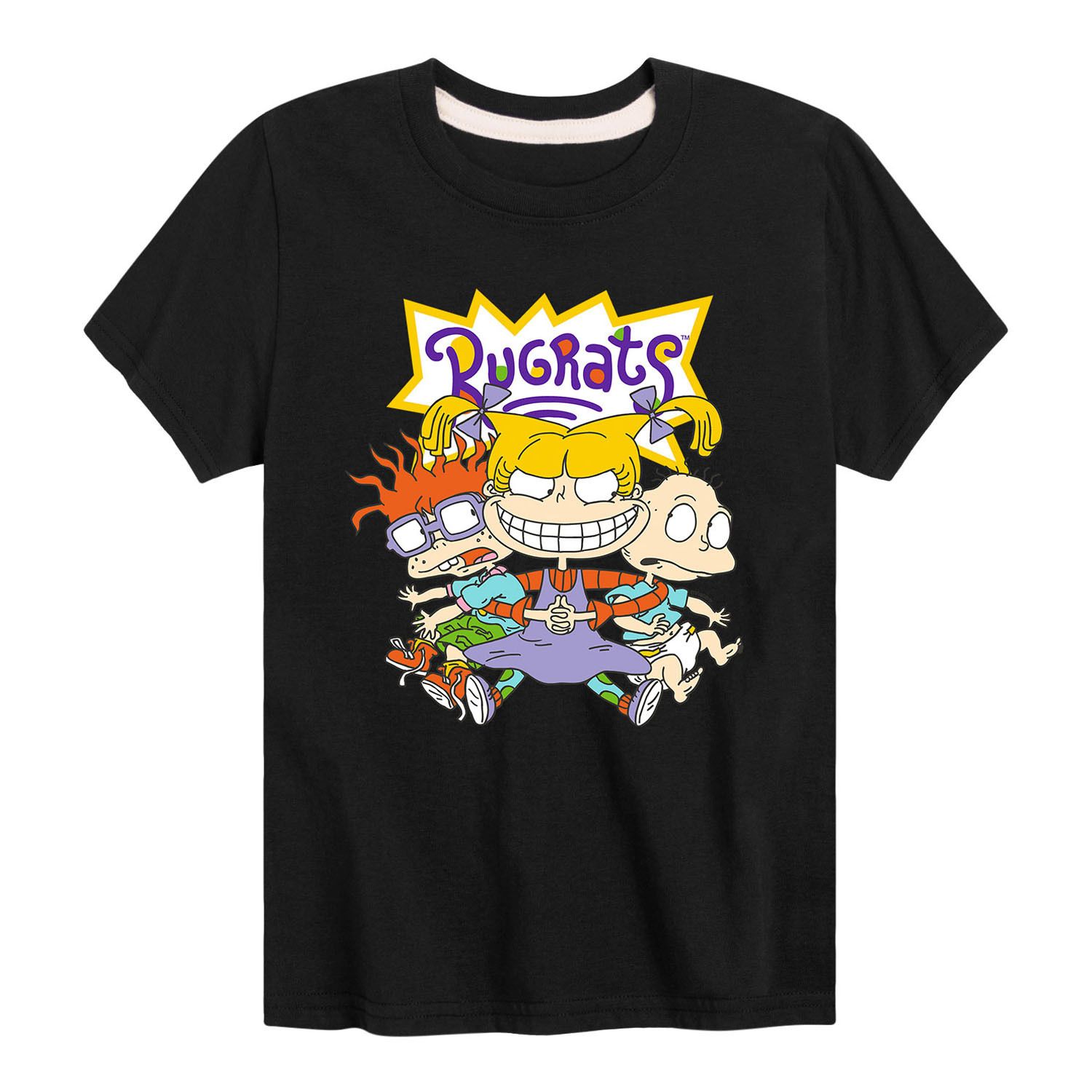 Футболка с рисунком Rugrats Crew для мальчиков 8–20 лет Nickelodeon