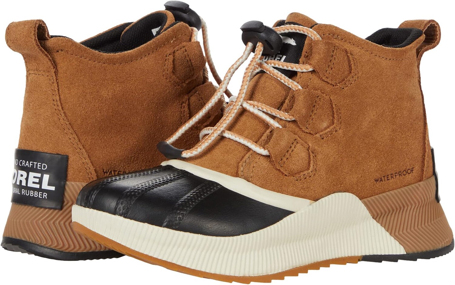 

Зимние ботинки Out N About Classic SOREL, цвет Camel Brown/Sea Salt