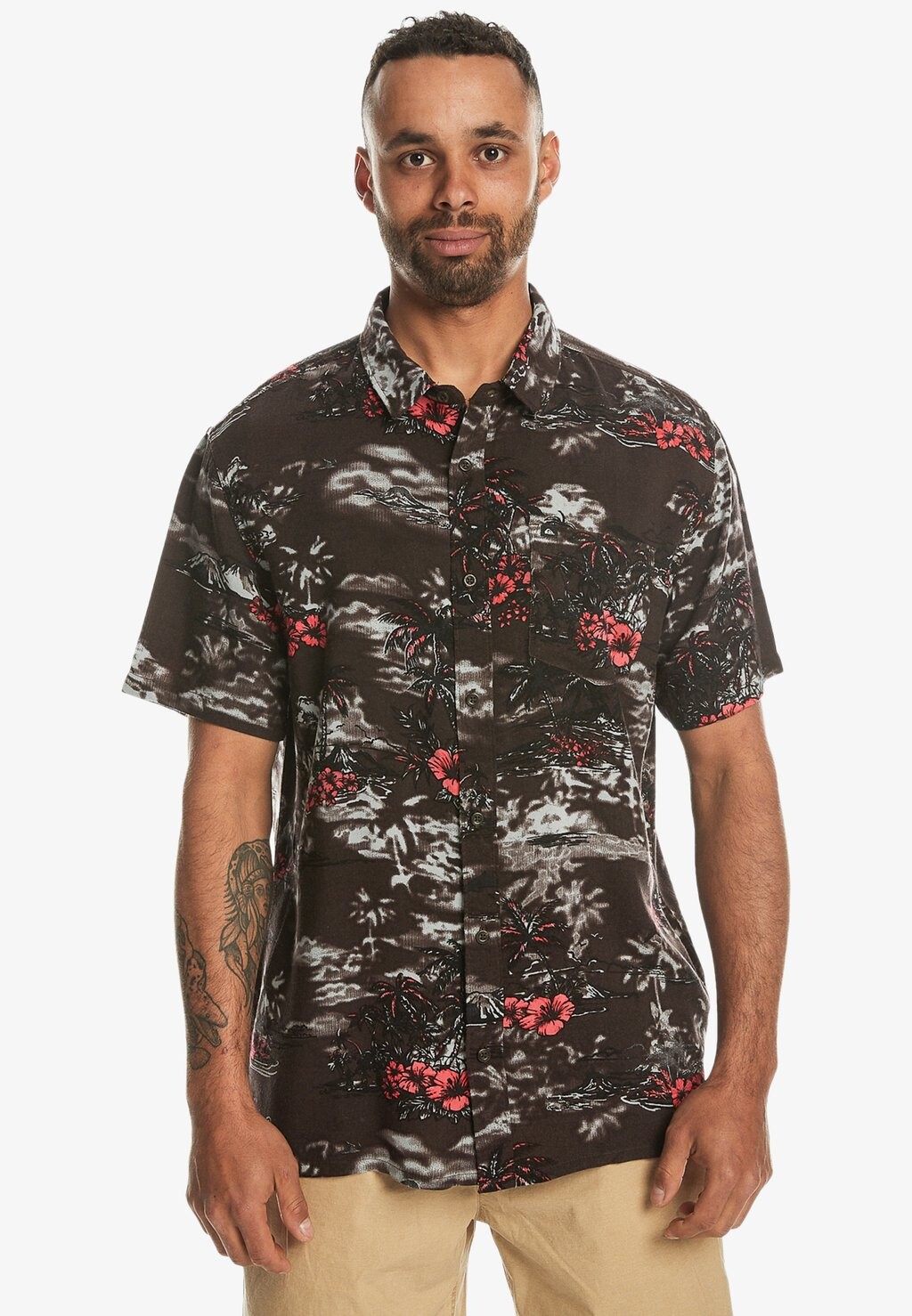 Рубашка SHORT SLEEVE Quiksilver, цвет kta