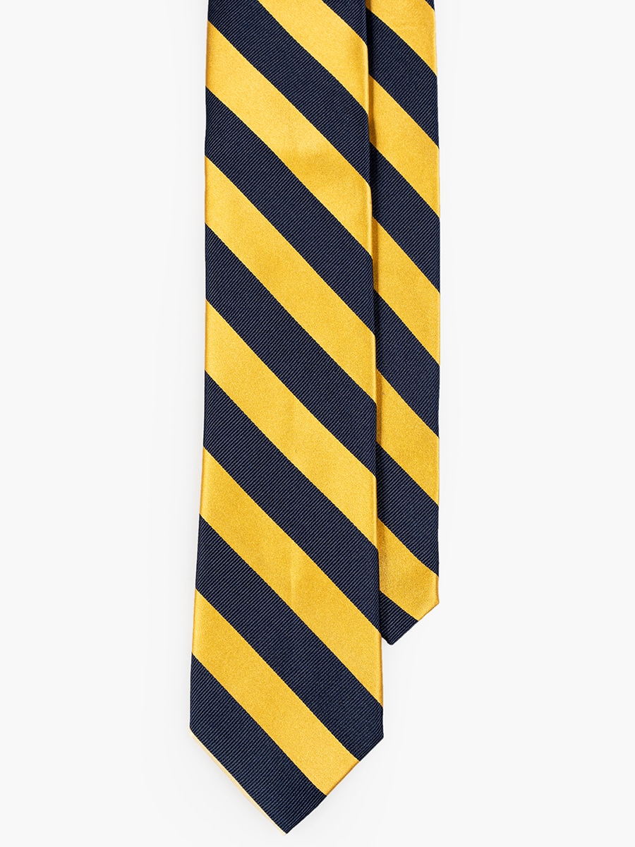 Желтый шелковый мужской галстук Harper & Neyer, желтый harper