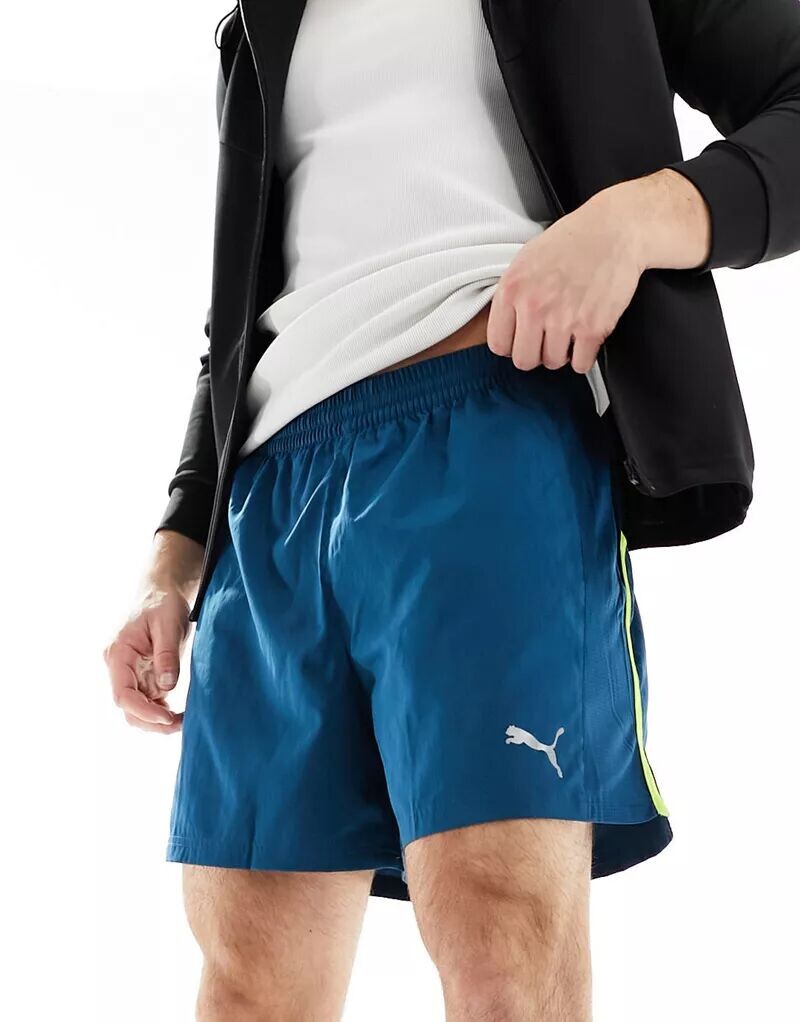 

Синие шорты PUMA Running Favorite, внутренний шов 5 дюймов
