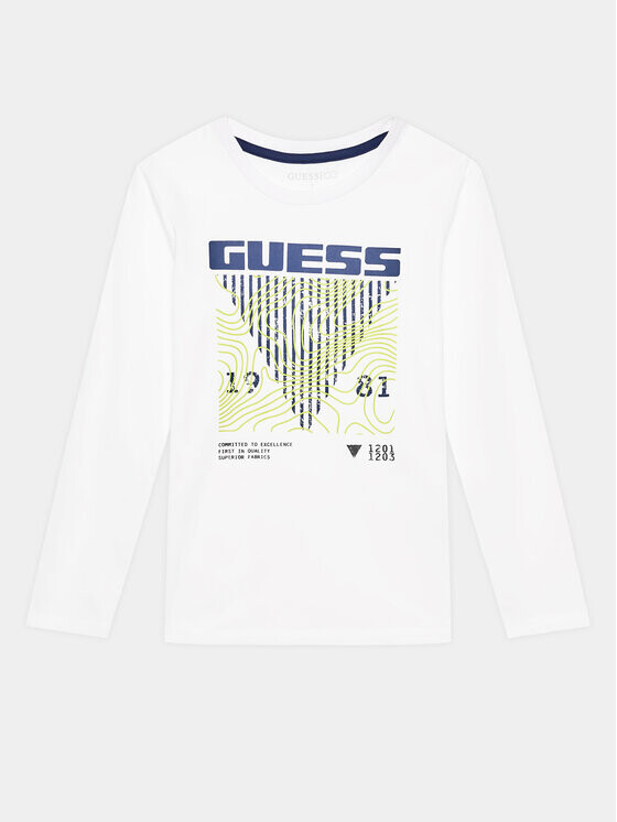 

Блуза стандартного кроя Guess, белый