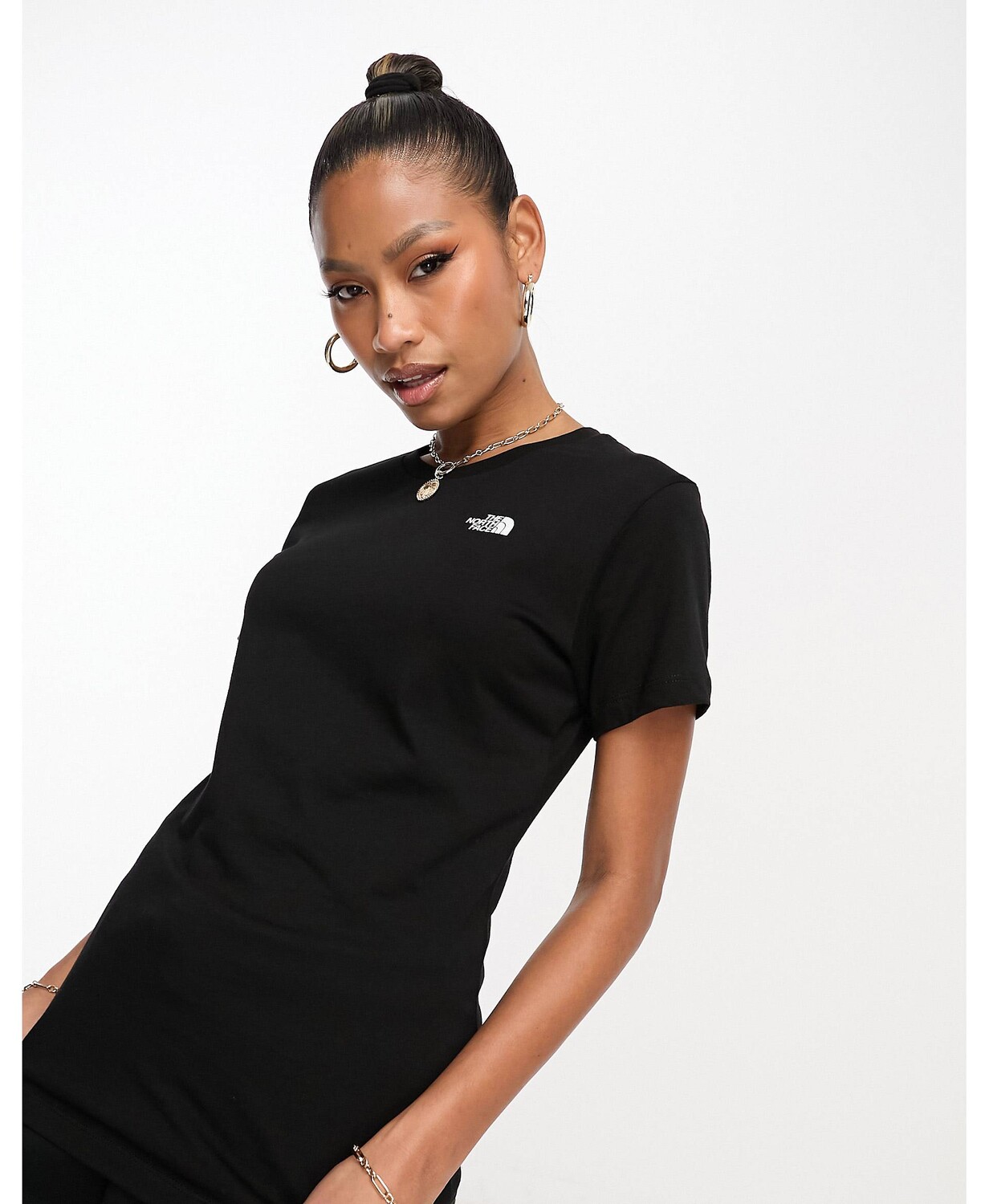 

Черная футболка The North Face Simple Dome