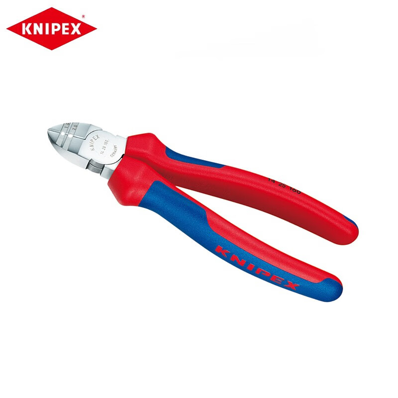 KNIPEX 160 мм косые плоскогубцы для зачистки проводов, плоскогубцы, инструменты для электрика, инструменты для резки и протягивания проводов, клещи для зачистки проводов 14 25 160 по индивидуальному заказу (срок поставки 4-8 недель)