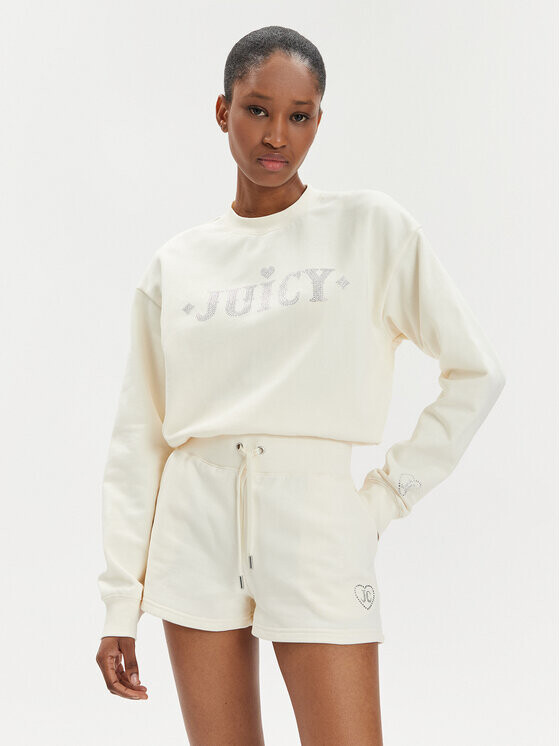 

Толстовка стандартного кроя Juicy Couture, экрю