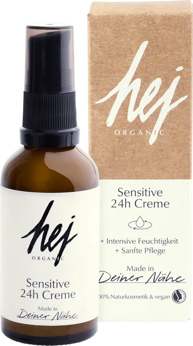 

Крем для лица Sensitive 24H Face Cream 50 мл hej organic