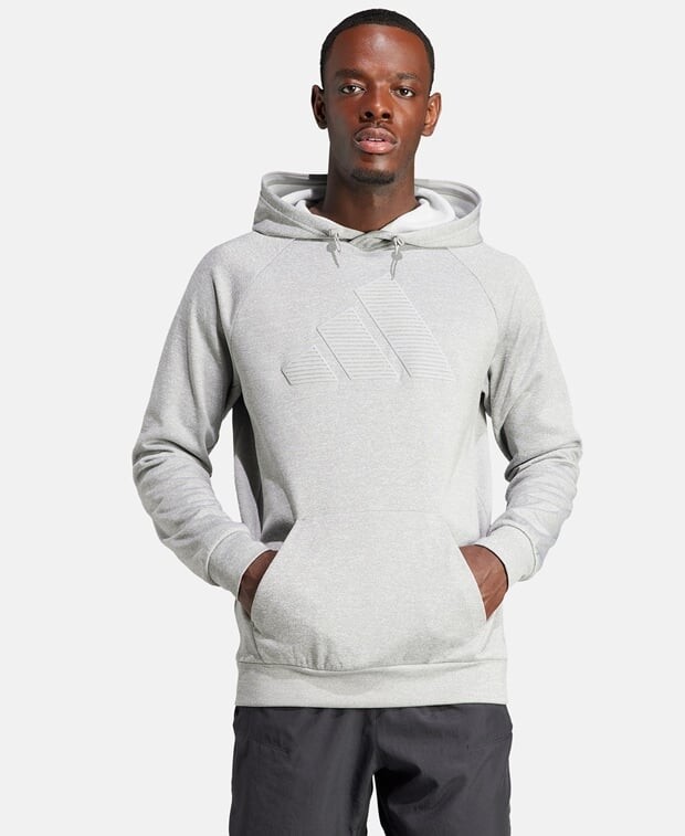 

Толстовка с капюшоном adidas, средне-серый