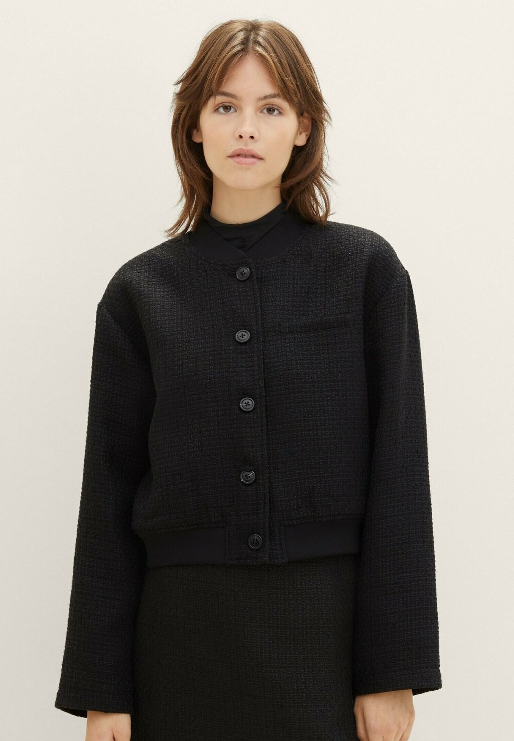 

Куртка-бомбер TOM TAILOR DENIM, цвет deep black