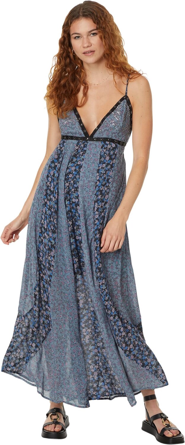 

Платье Free People Forever Time Dress, цвет Black Combo