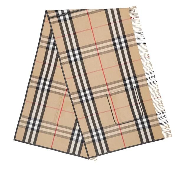 

Шарф scarf Burberry, бежевый