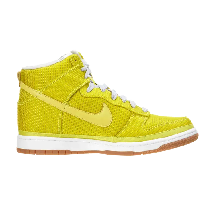 

Кроссовки Nike Dunk High Supreme 'Electrolime', желтый
