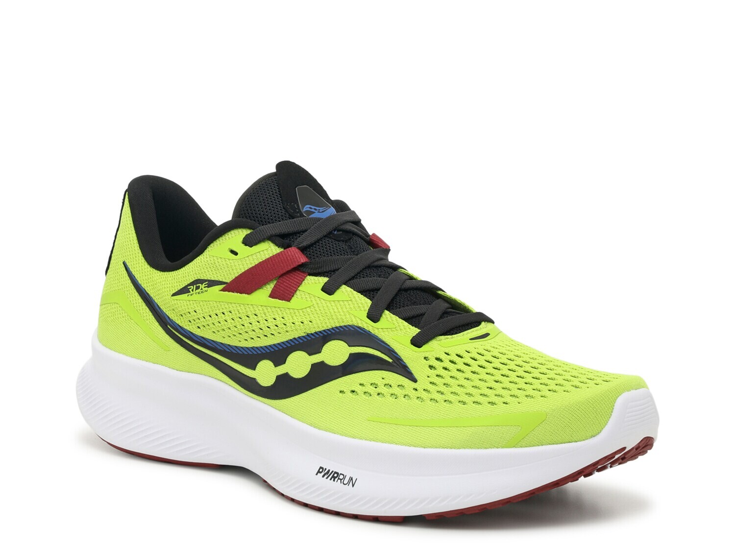 

Кроссовки Saucony Ride 15, зеленый/черный/белый