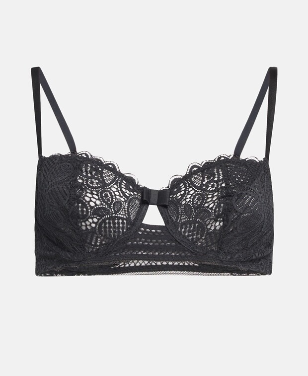 

Бюстгальтер на косточках, чашка BF Huit8, черный