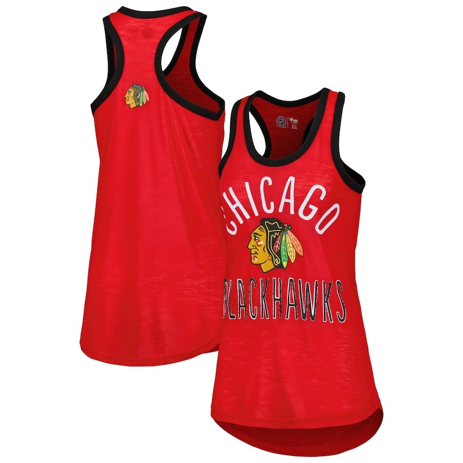 

Топ G-III 4Her by Carl Banks Chicago Blackhawks, красный