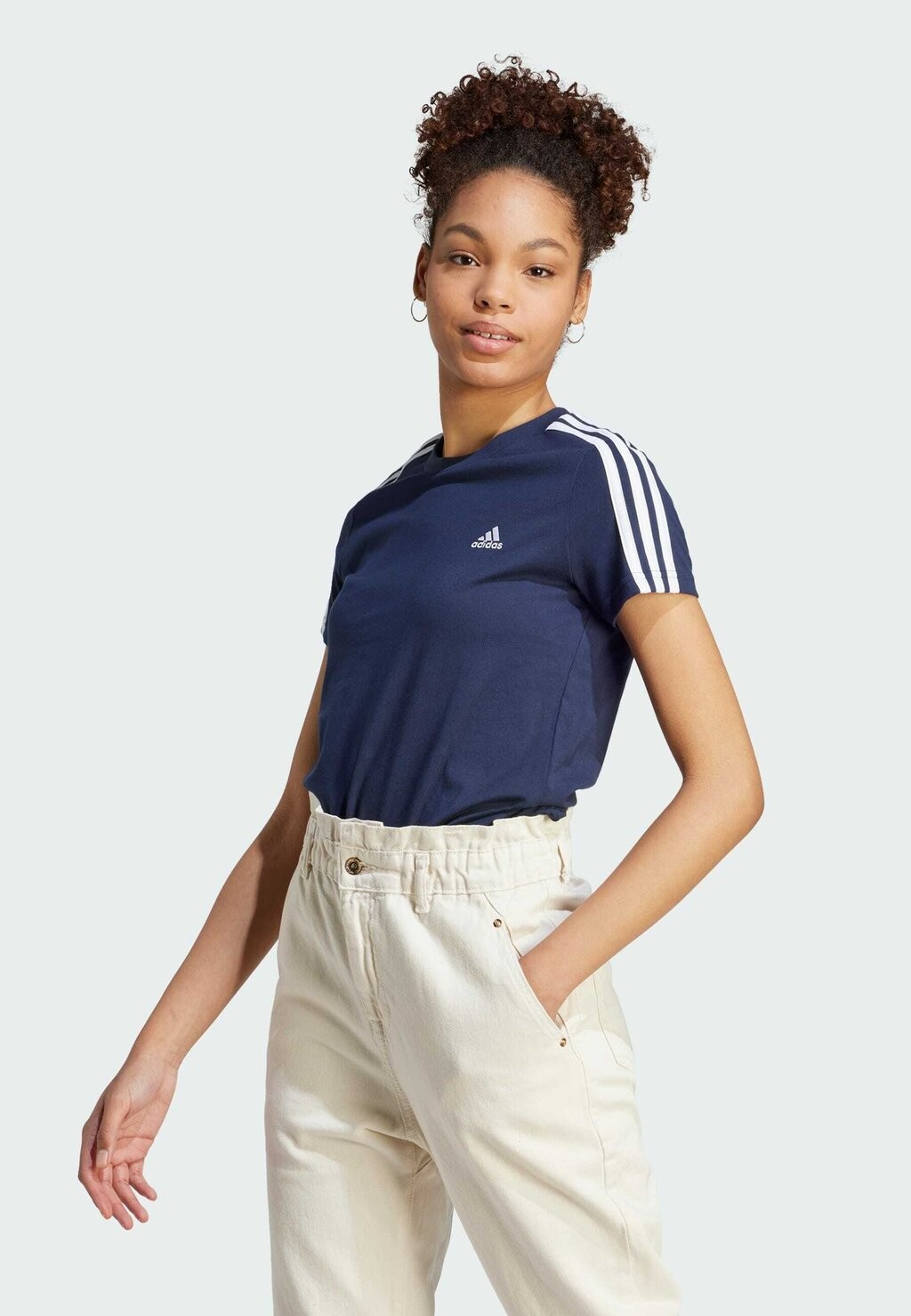 

Футболка с принтом adidas Sportswear, цвет legend ink white