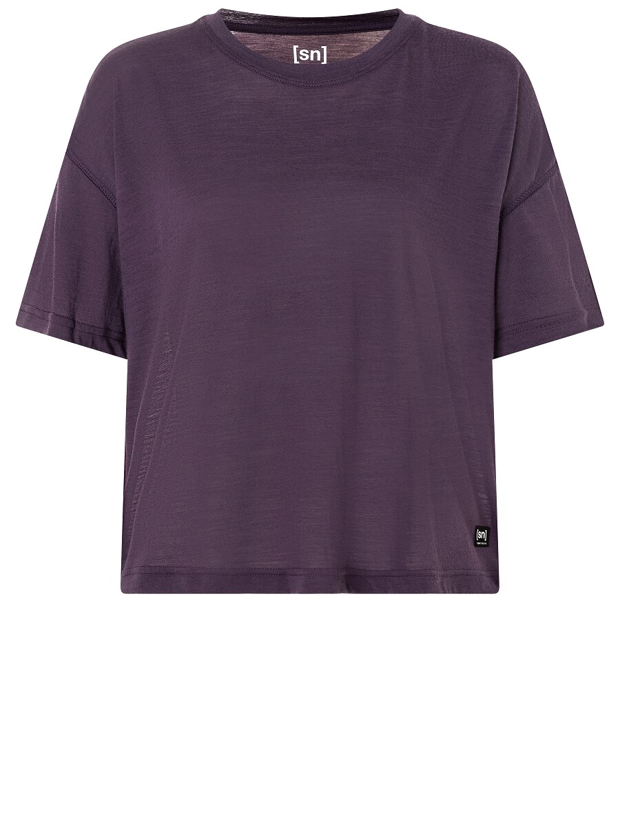 

Футболка super.natural Merino, фиолетовый