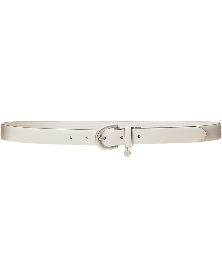 

Ремень LAUREN Ralph Lauren Charm Crosshatch Leather, белый