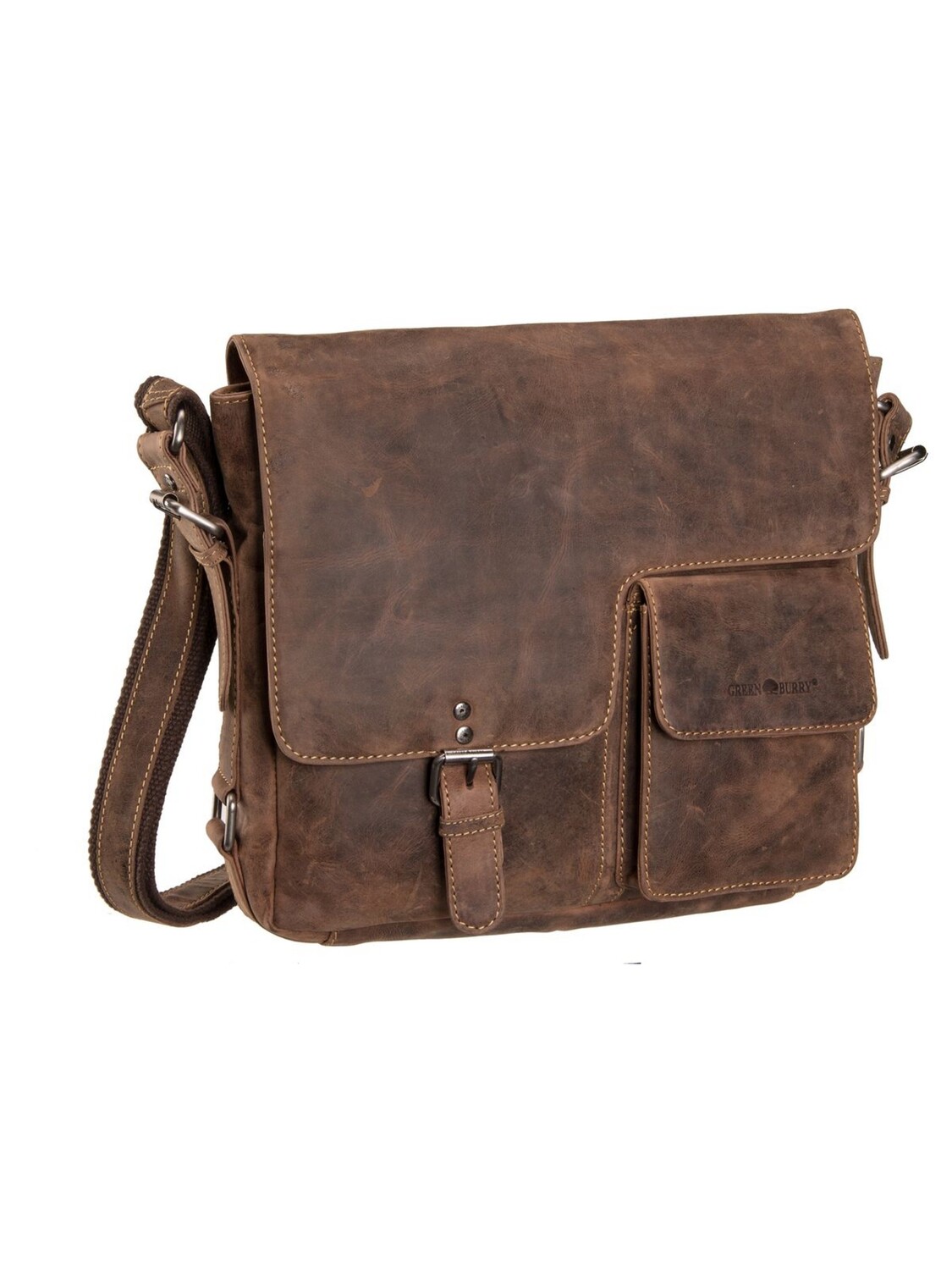 

Сумка через плечо Greenburry Vintage Revival Messenger 1913, цвет Sattelbraun