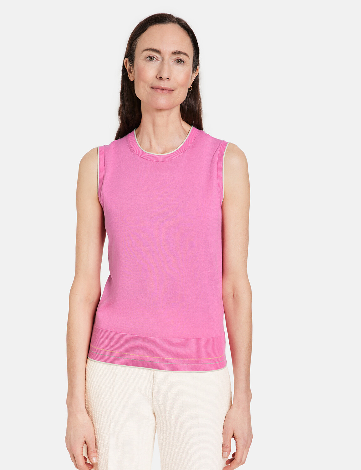 

Свитер Gerry Weber 3/4 Arm Polokragen, цвет Aurora Pink
