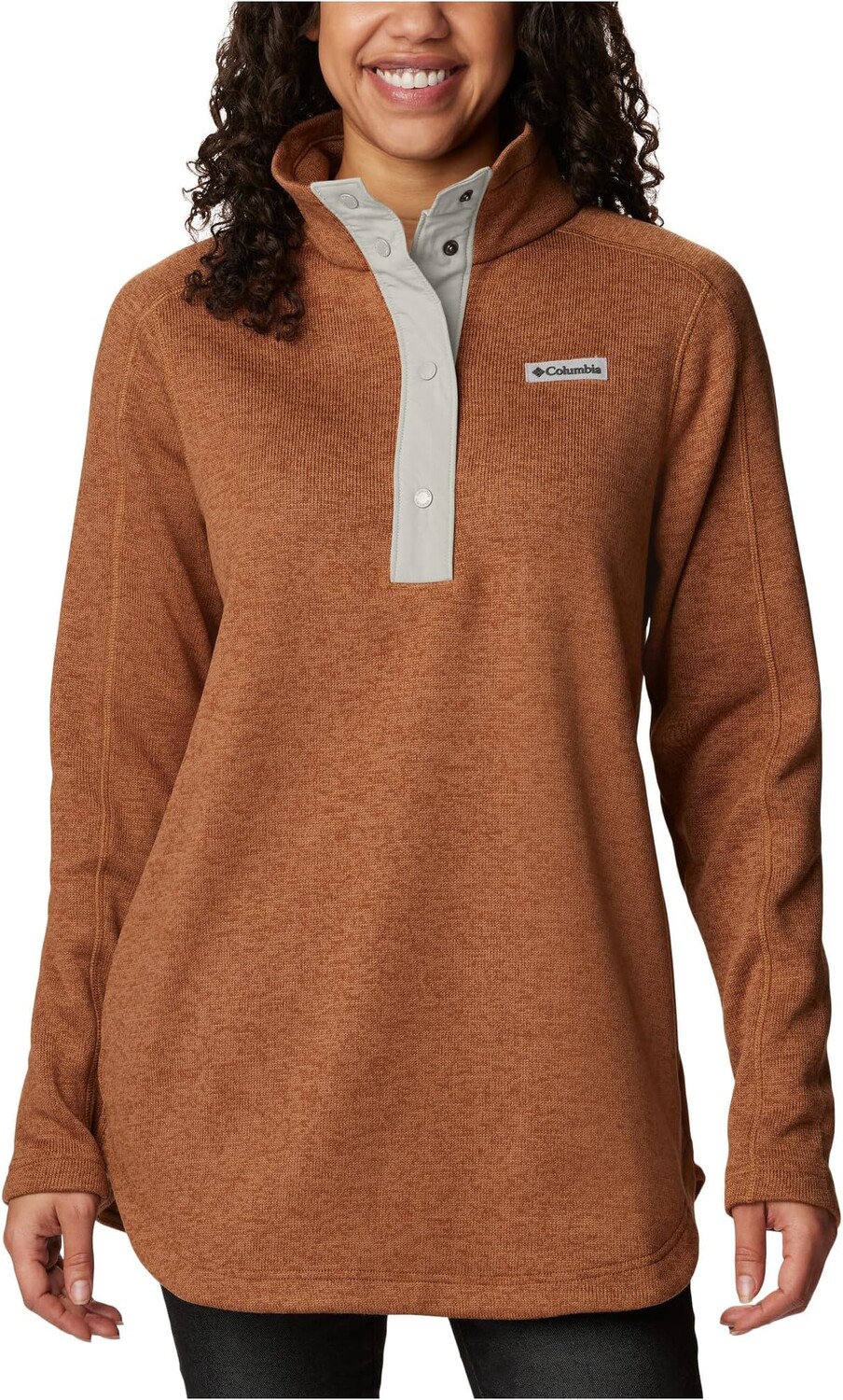 

Толстовка Sweater Weather Tunic Columbia, цвет Camel Brown Heather