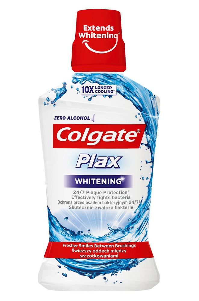 Colgate Plax Whitening жидкость для полоскания рта, 500 ml