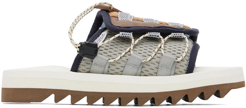

Темно-синие с белыми сандалии DAO-2ab Suicoke