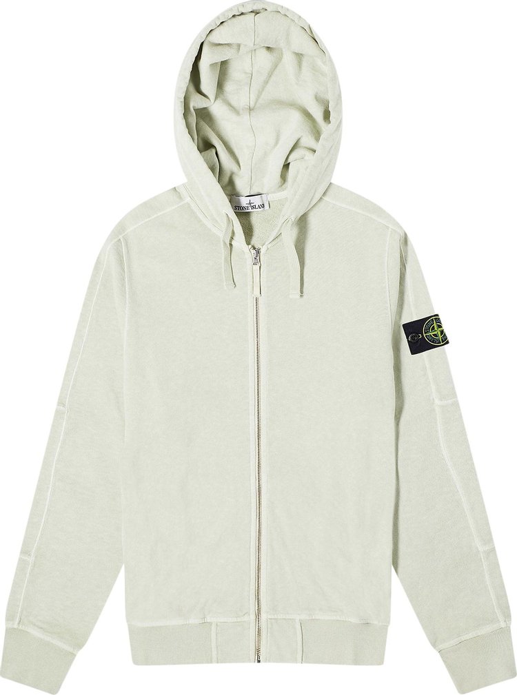 

Худи Stone Island Zip 'Pistachio', желтый