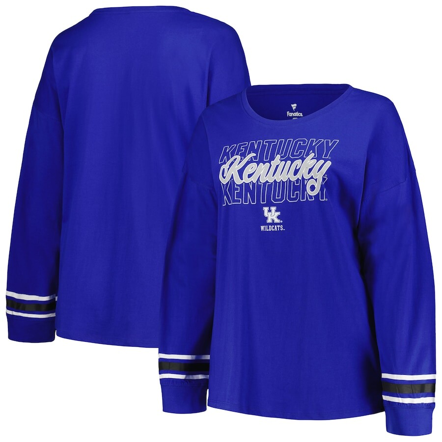 

Футболка с длинным рукавом Profile Kentucky Wildcats, роял