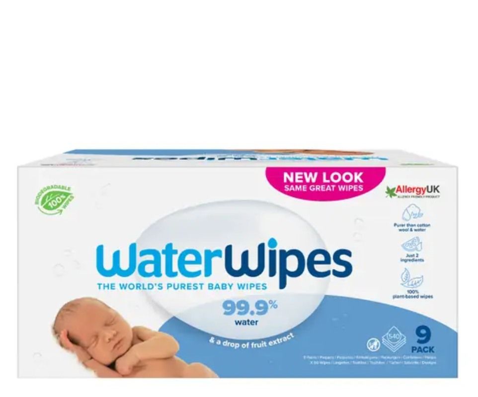 Влажные салфетки Waterwipes Bio, 540 шт waterwipes детские салфетки 28 салфеток