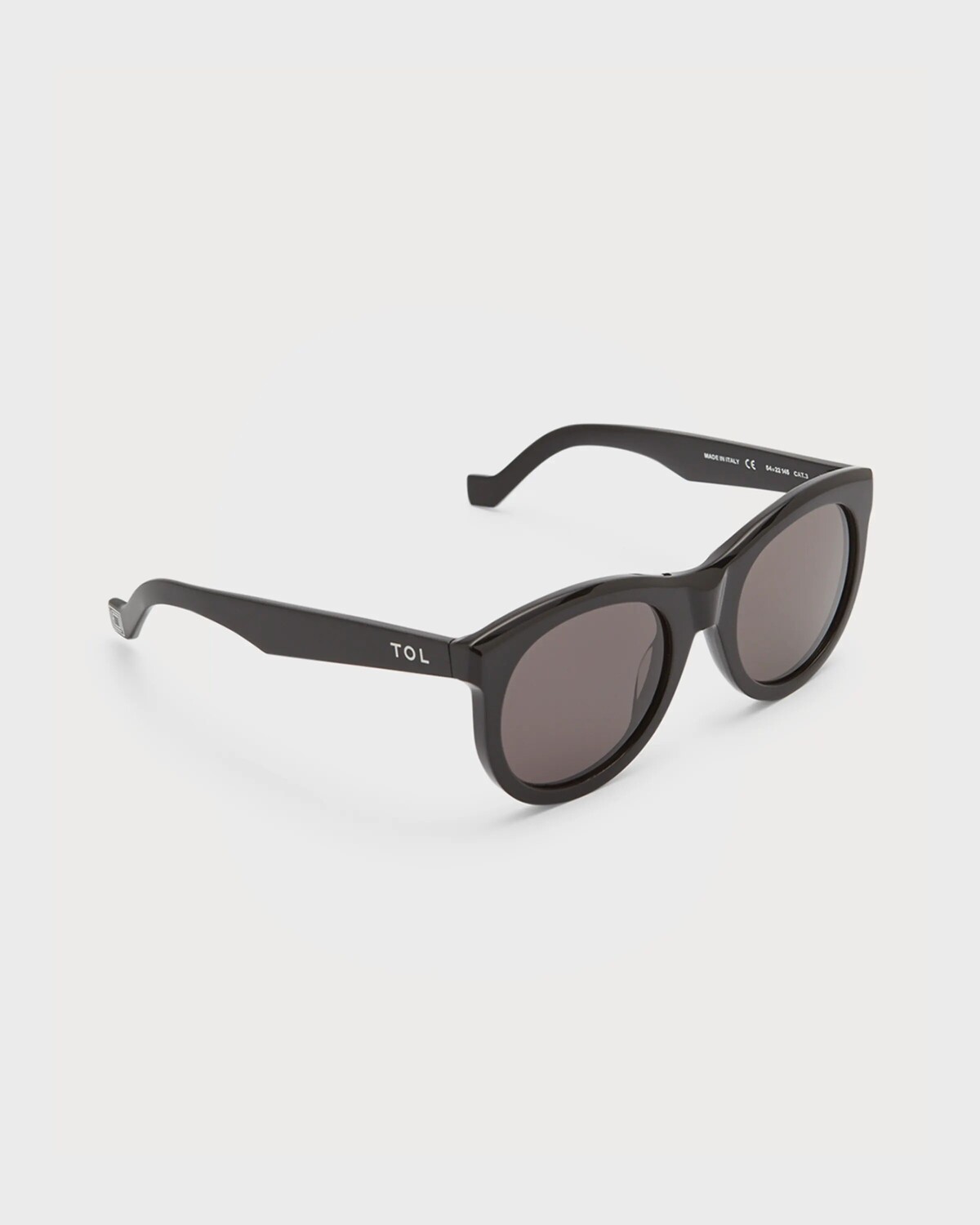 

Круглые солнцезащитные очки Incognito из ацетата TOL Eyewear, цвет Noir 138