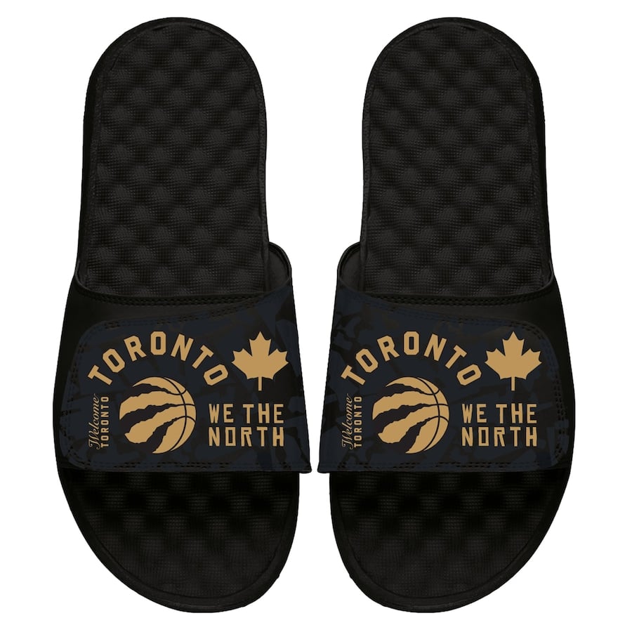 

Шлепанцы ISlide Toronto Raptors, черный