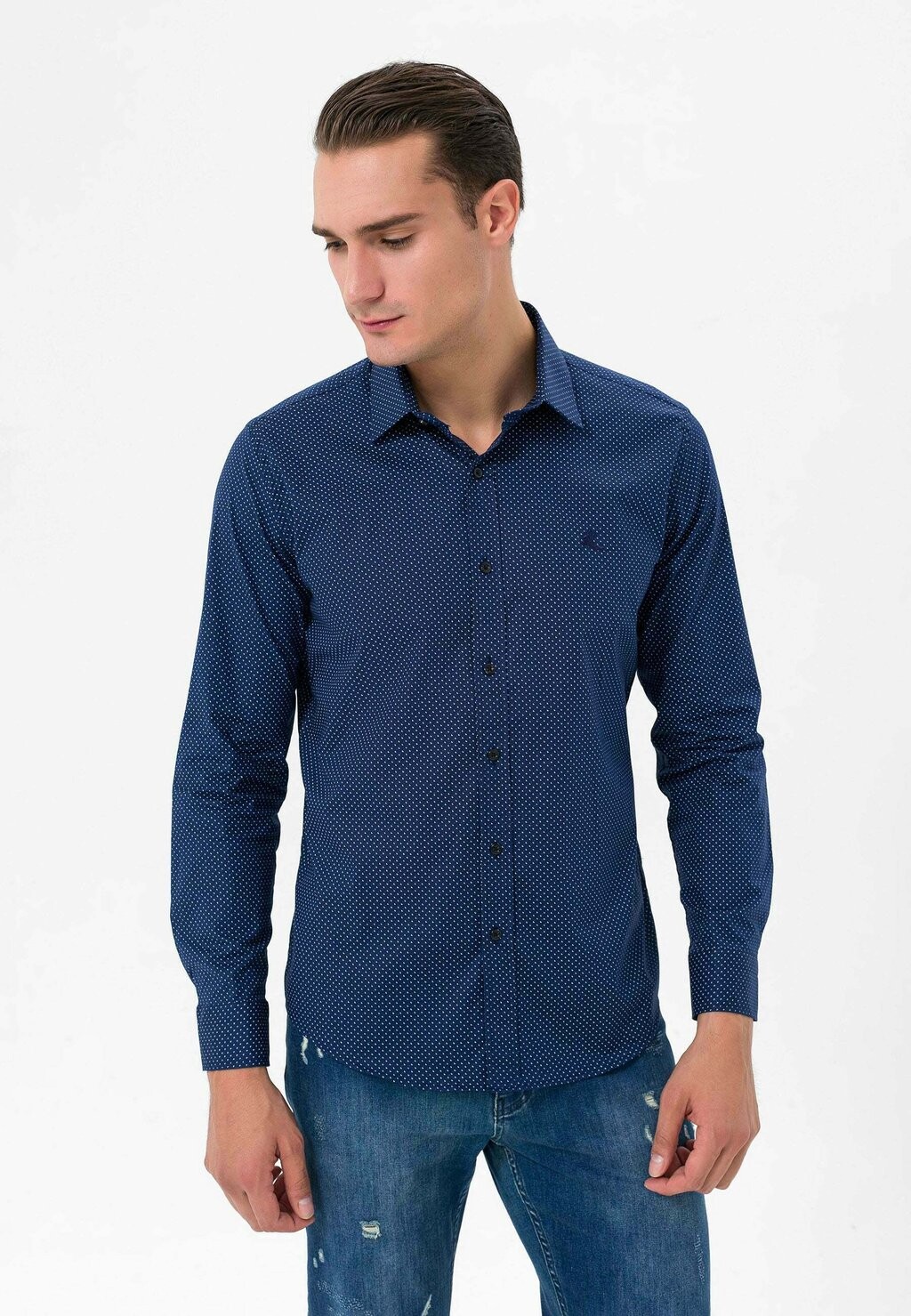 

Рубашка Regular Fit Daniel Hills, цвет navy