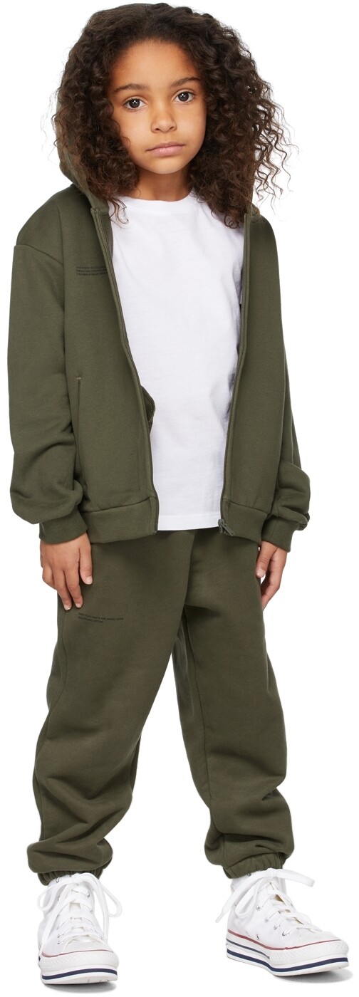 

Kids Green 365 Толстовка на молнии Rosemary green PANGAIA